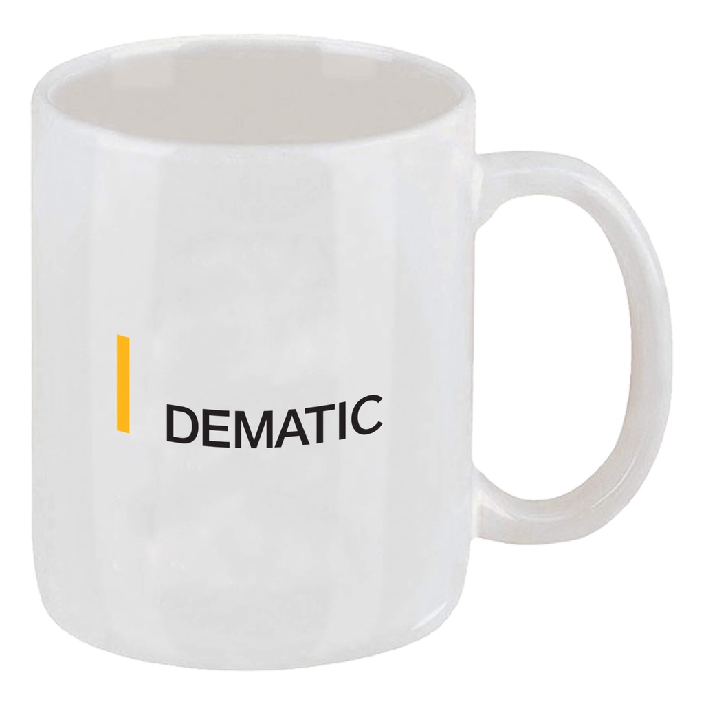 Classic Ironstone Mug White Dematic Swag Shop