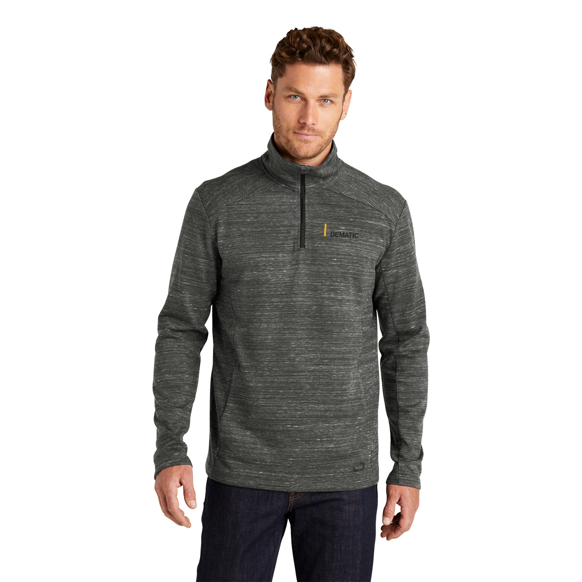 OGIO® Flux 1/4-Zip | Dematic Swag Shop