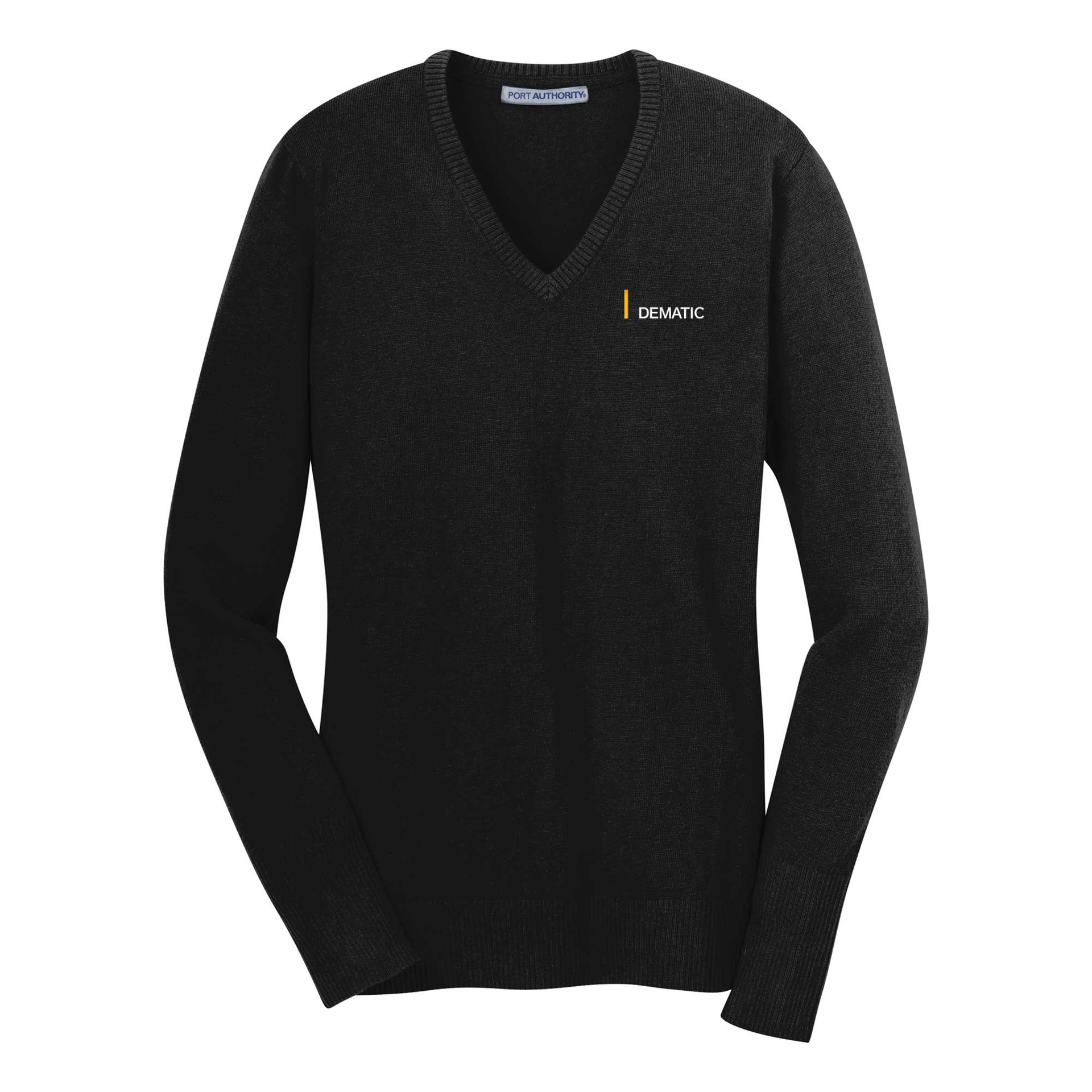 Port Authority Ladies’ VNeck Sweater Dematic Swag Shop