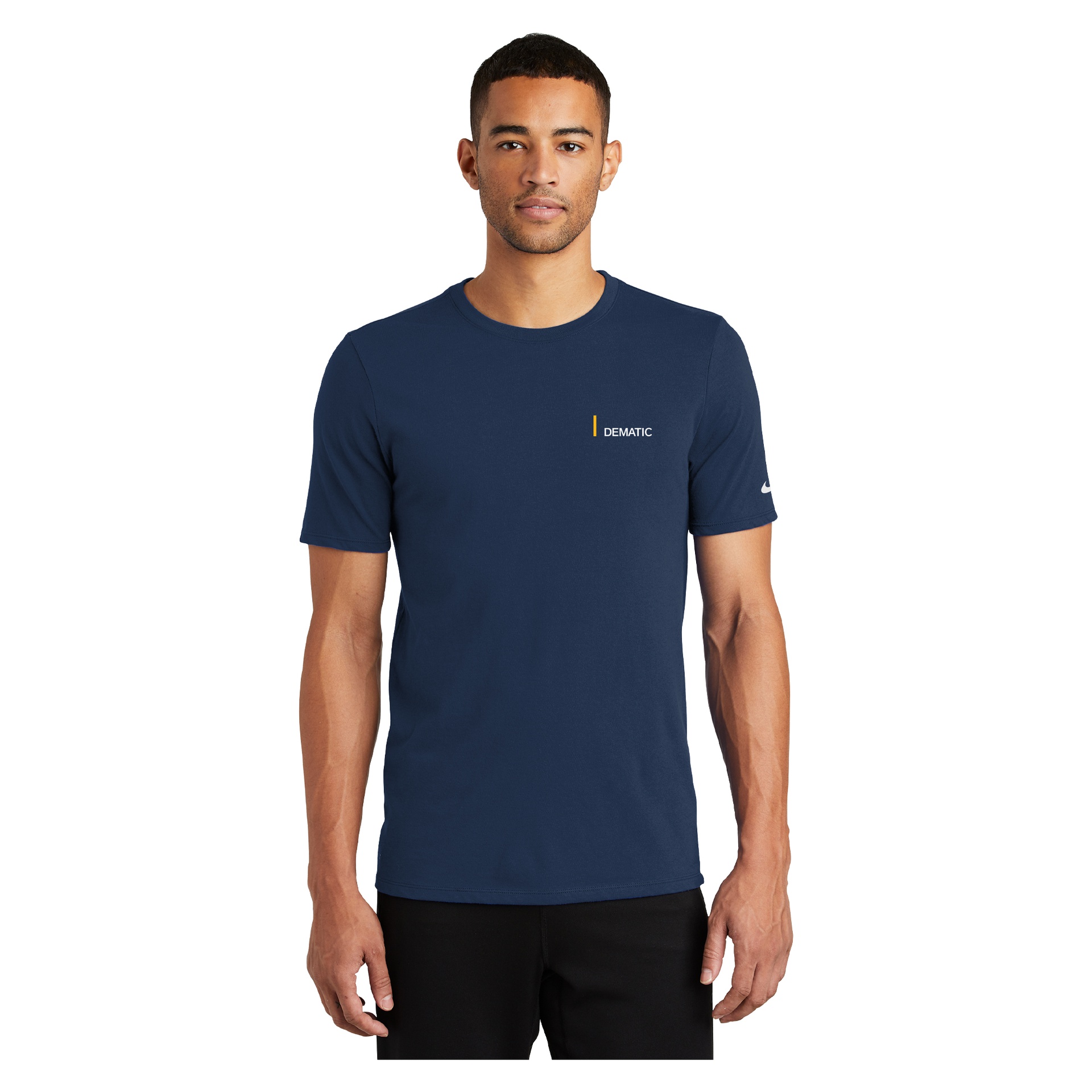 Nike Dri-FIT Cotton/Poly Tee | Dematic Swag Shop