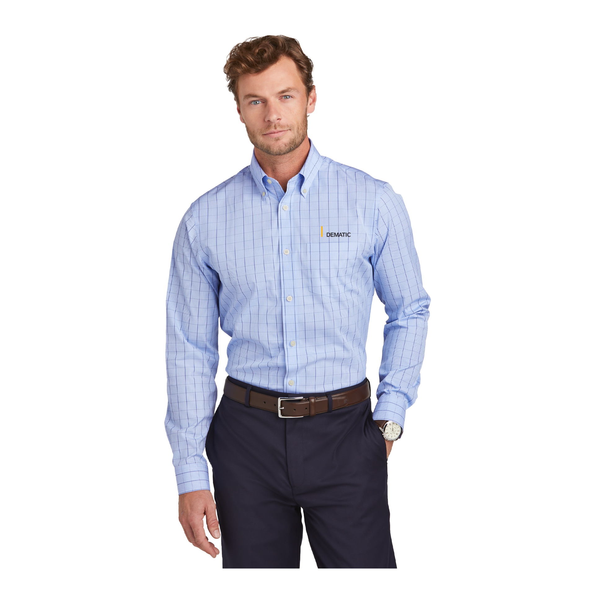 Brooks Brothers® Wrinkle-Free Stretch Patterned Shirt