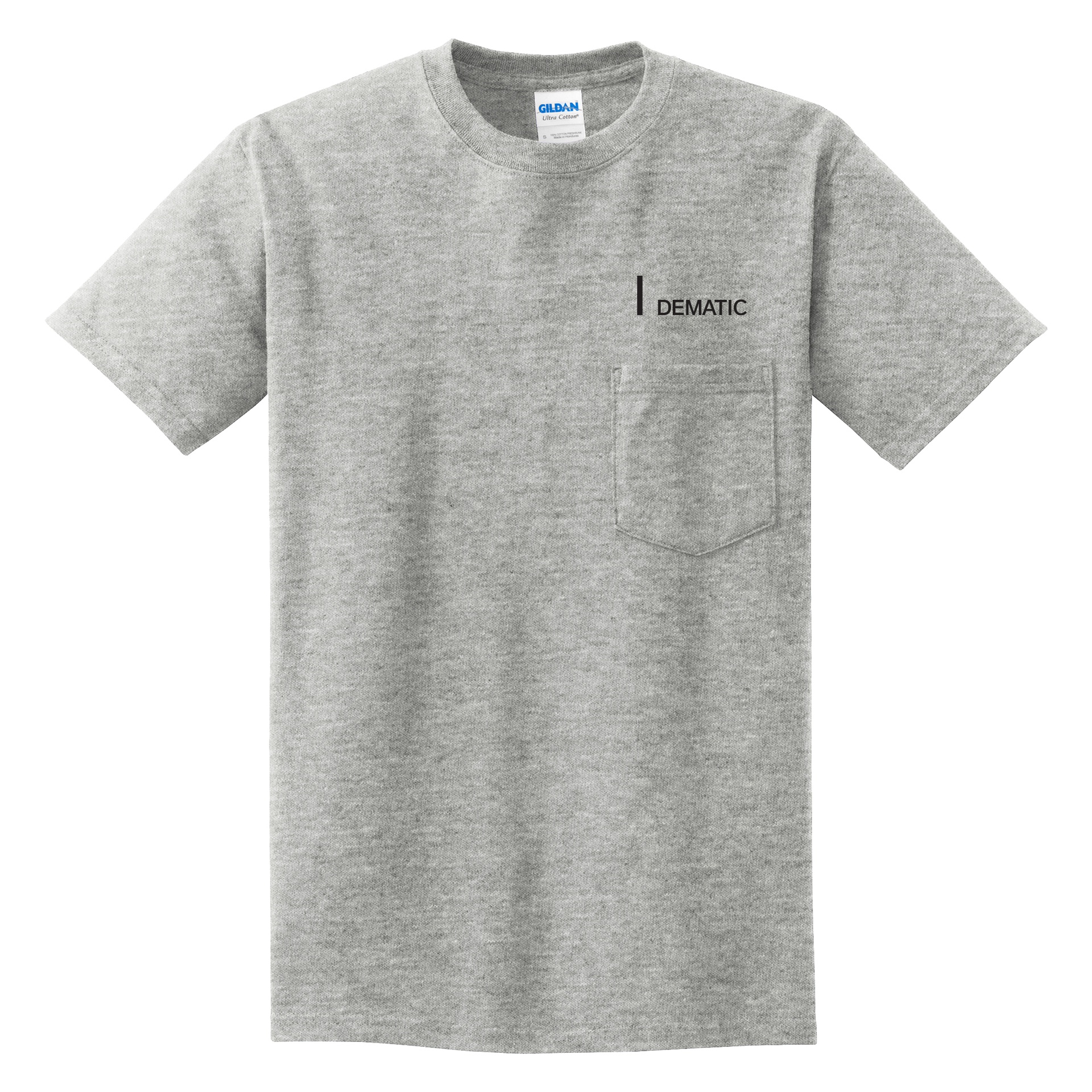 Short Sleeve Pocket Tee – Screen Printed