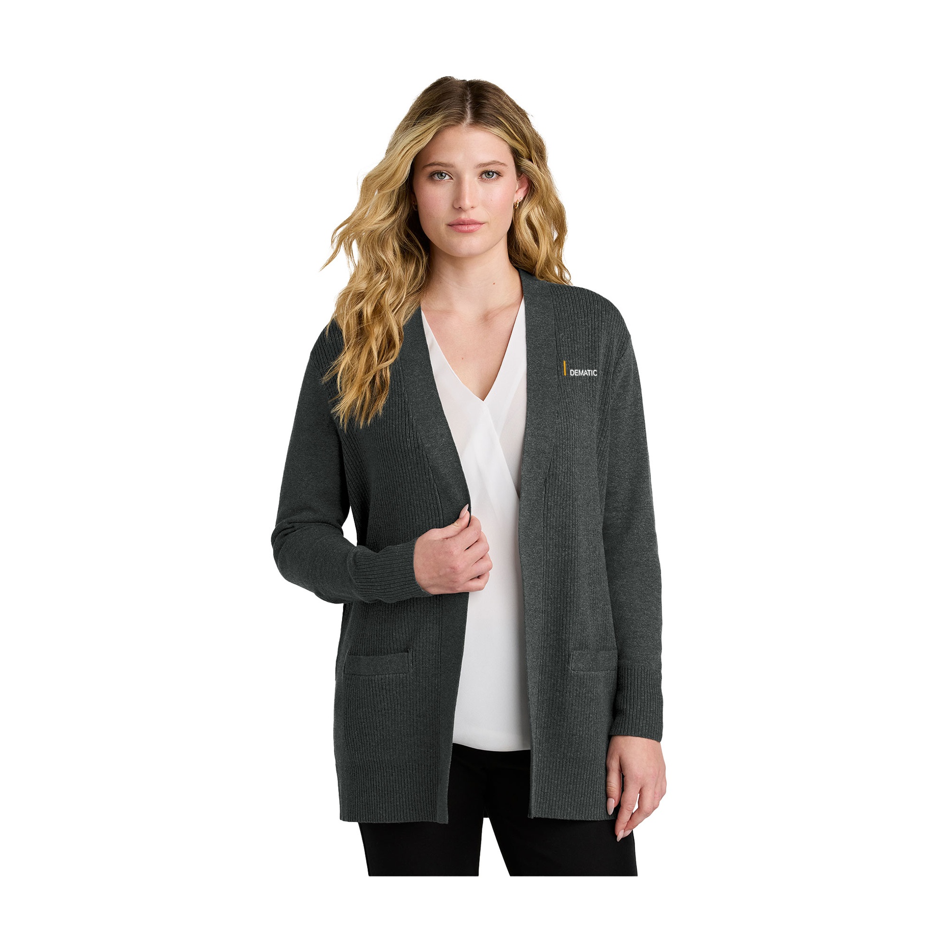 Port Authority® Women’s Easy Care Open-Front Cardigan Sweater