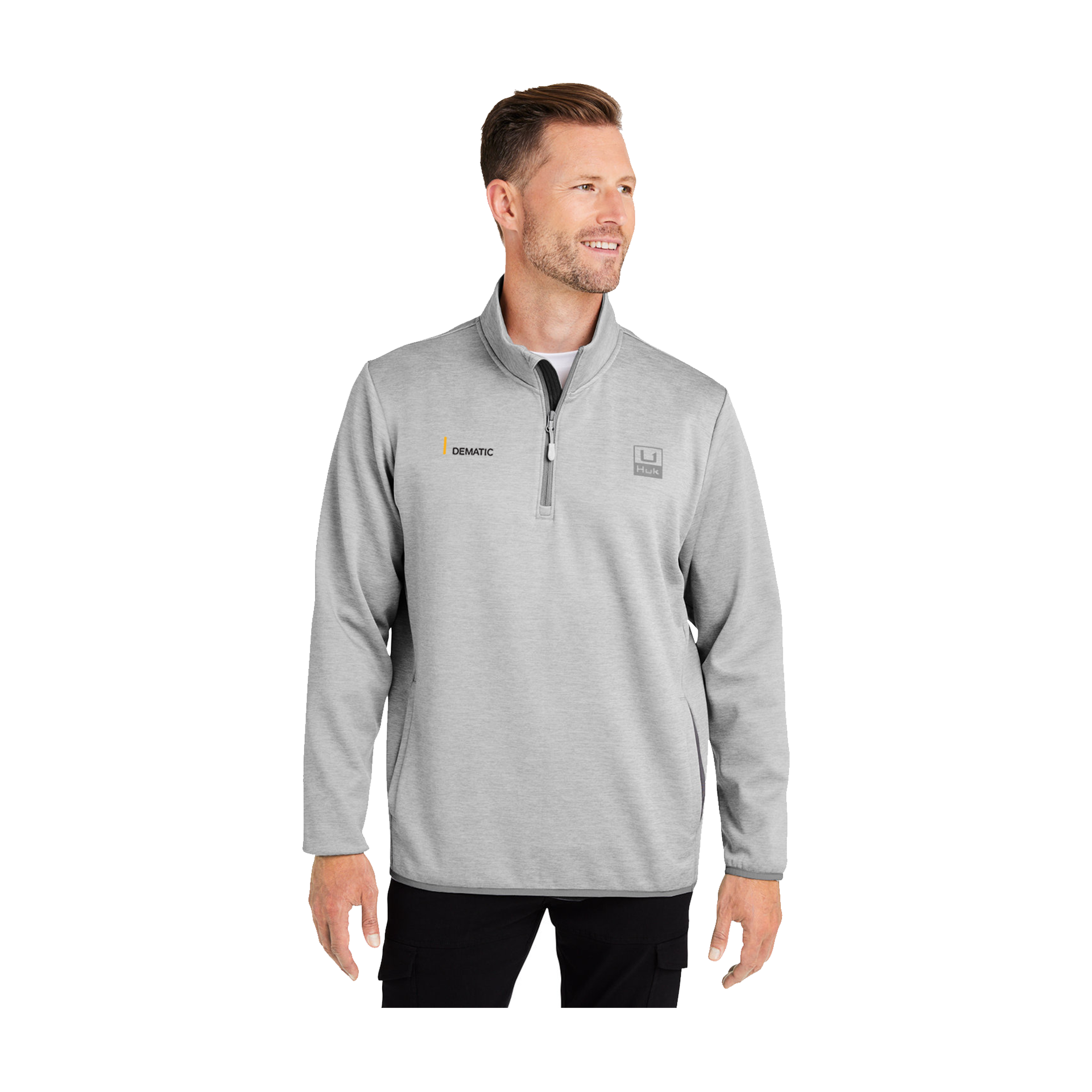 HUK Men's Cold Front Quarter-Zip