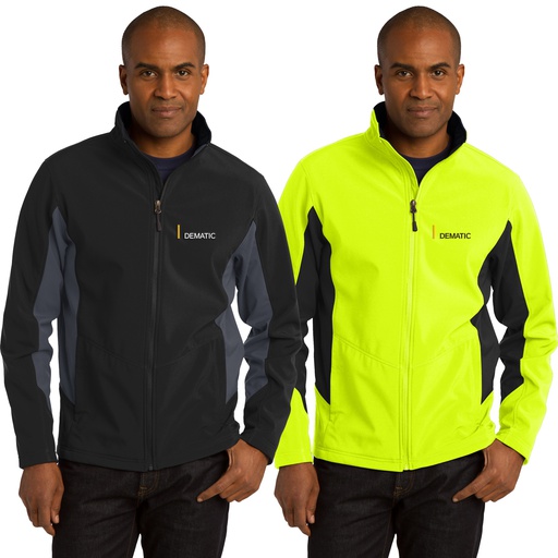 Men's Core Colorblock Soft Shell Jacket
