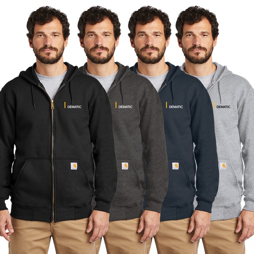 Carhartt® Midweight Hooded Zip-Front Sweatshirt