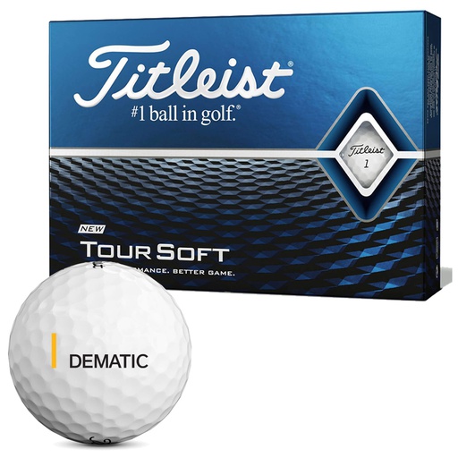 [DMT296_100] Titleist Tour Soft Golf Balls – 1 Dozen