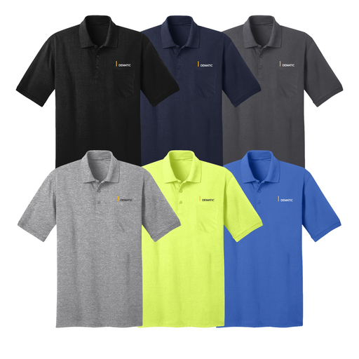 Port &amp; Company Core Blend Jersey Knit Pocket Polo