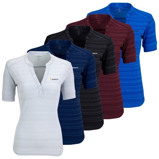 Women's Vansport Strata Textured Henley