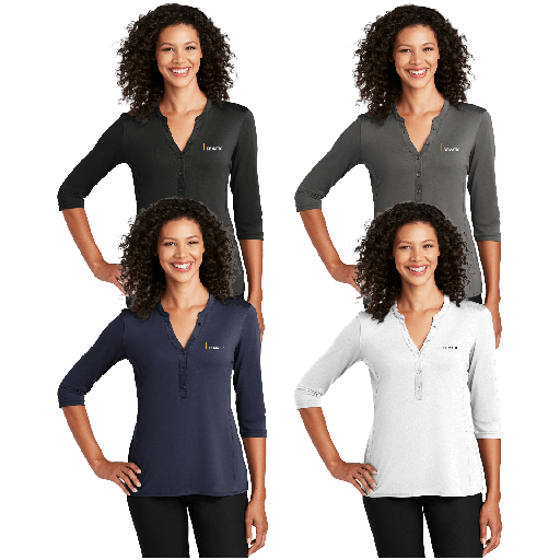 Port Authority ® Ladies UV Choice Pique Henley