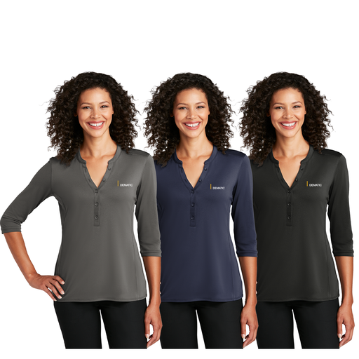 Port Authority ® Ladies UV Choice Pique Henley