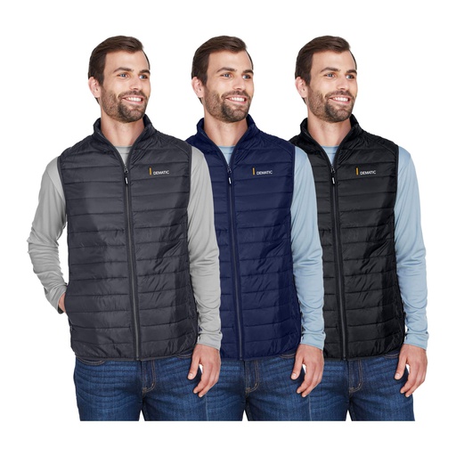 Core 365 Men's Prevail Packable Puffer Vest