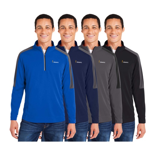 Men's Market Snag Protect Mesh Colorblock Quarter-Zip