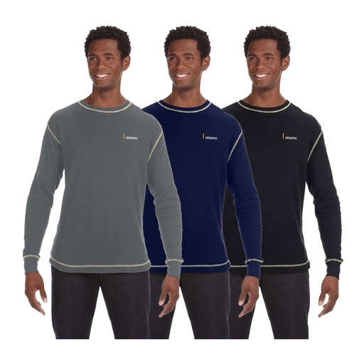 J America Men's Vintage Long-Sleeve Thermal T-Shirt